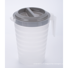 Jug de plastique 4L cruche à eau avec poignée